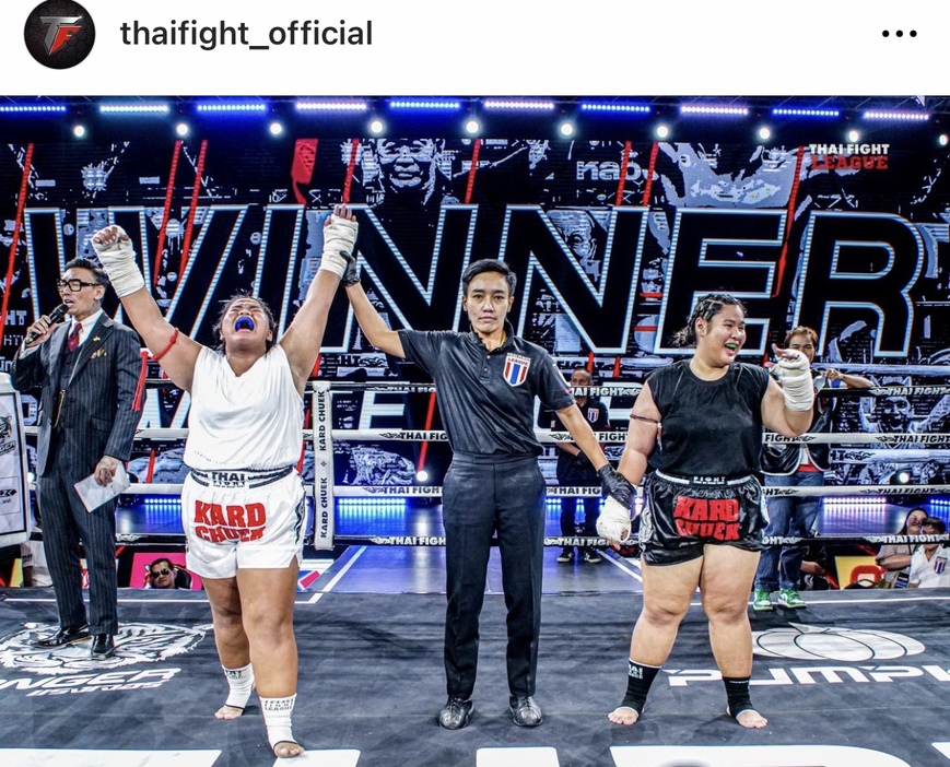 14歳のムエタイ女子が勝利　ド迫力マッチで　@thaifight_official