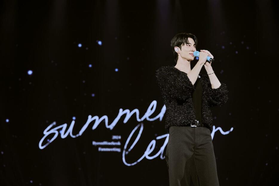 『2024 Byeon WooSeok Asia Fanmeeting Tour  IN TOKYO』というタイトルのアジアツアーファンミの最終の場所が日本  COURTESY OF WORLD ENTERTAINMENT