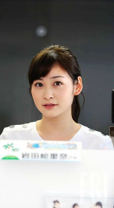 日本テレビ 岩田絵里奈（29）《大物と渡り合う″若き猛獣使い″》局の看板番組を数多く担当してきた岩田アナ。「ポスト水卜ちゃん」の最有力候補として日テレの未来を担う