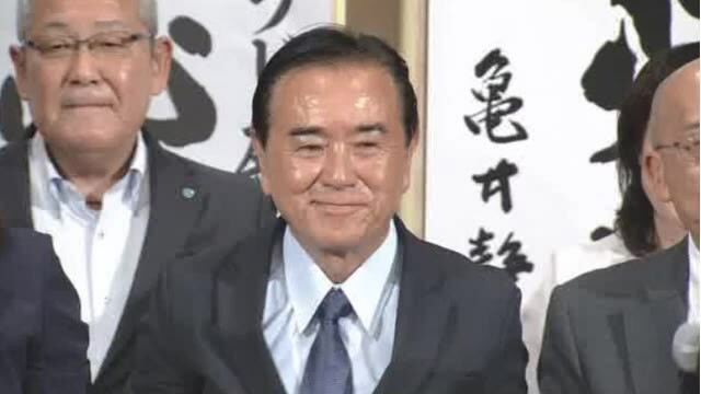 当選を確実にした佐藤公治さん