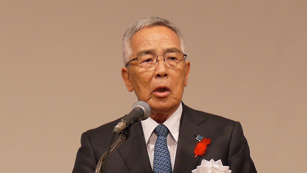 基調報告する大西会長