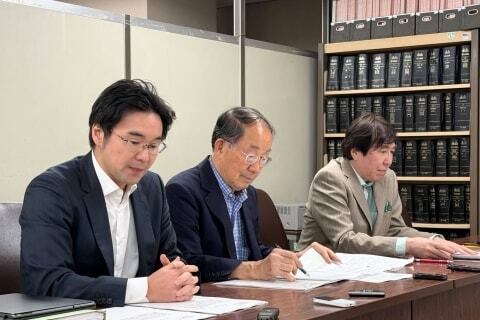 全国霊感商法対策弁護士連絡会のメンバー（2024年10月16日／弁護士ドットコム撮影）