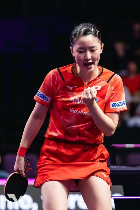 張本美和 PHOTO：World Table Tennis