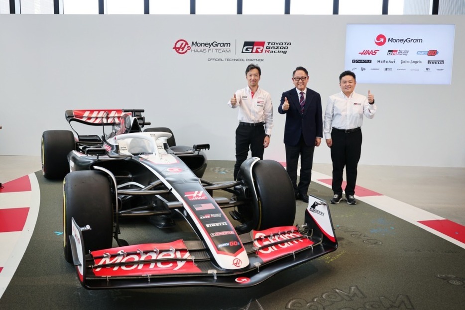 TGRがMoneyGram Haas F1 Teamと協力関係で基本合意書を締結。