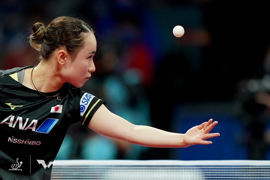 伊藤美誠 Photo:World Table Tennis