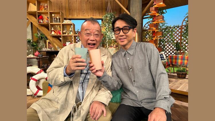 左から笑福亭鶴瓶、藤井フミヤ。（写真提供：NHK）