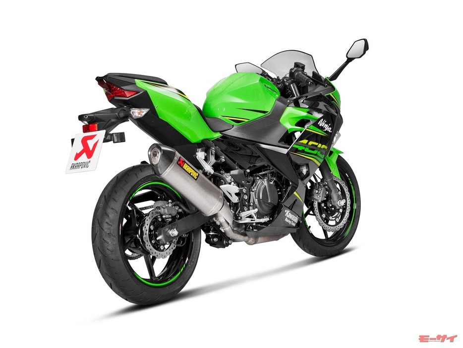 ■「アクラポヴィッチ×JMCA政府認証マフラー」「Ninja400／Z400 18-24」用