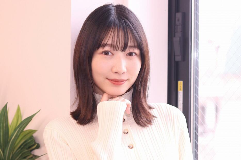 2024年度後期の連続テレビ小説「おむすび」に出演している岡本夏美さん