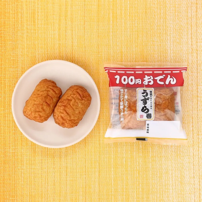 ローソンストア100新商品「100円おでん うずら巻 2個」