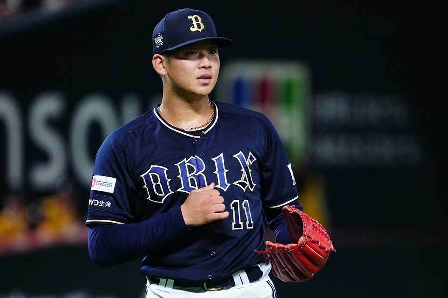 オリックス・山下舜平大【写真：荒川祐史】