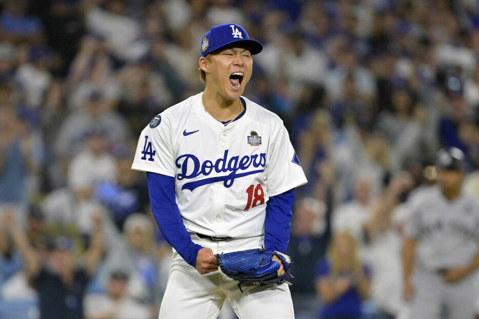 ドジャースの山本由伸（ロイター）