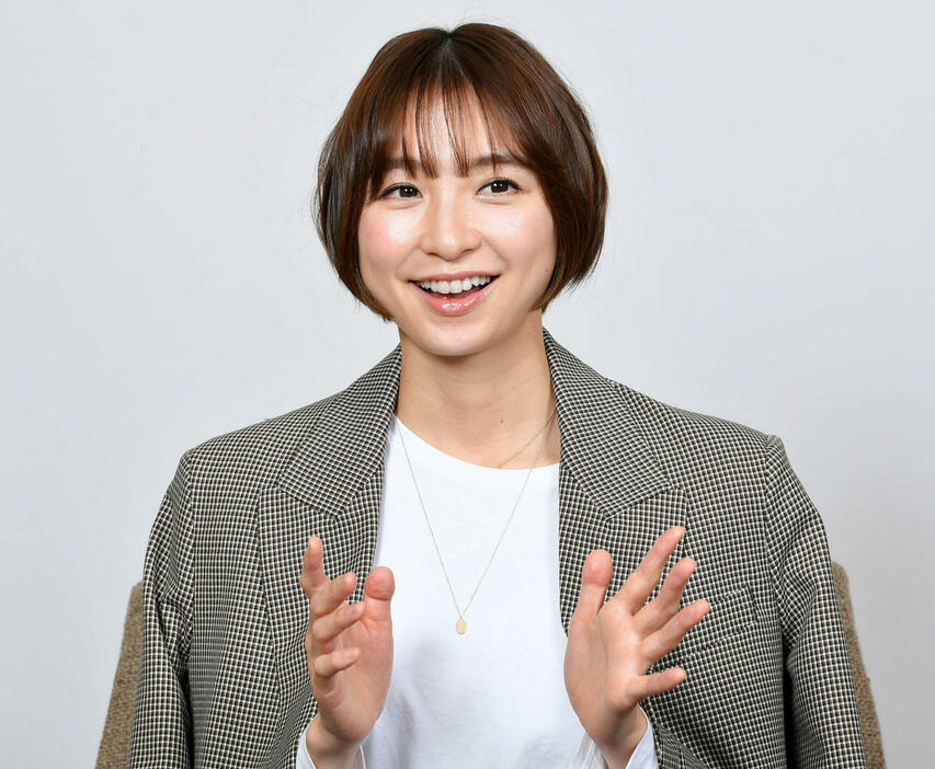 篠田麻里子（2021年4月撮影）