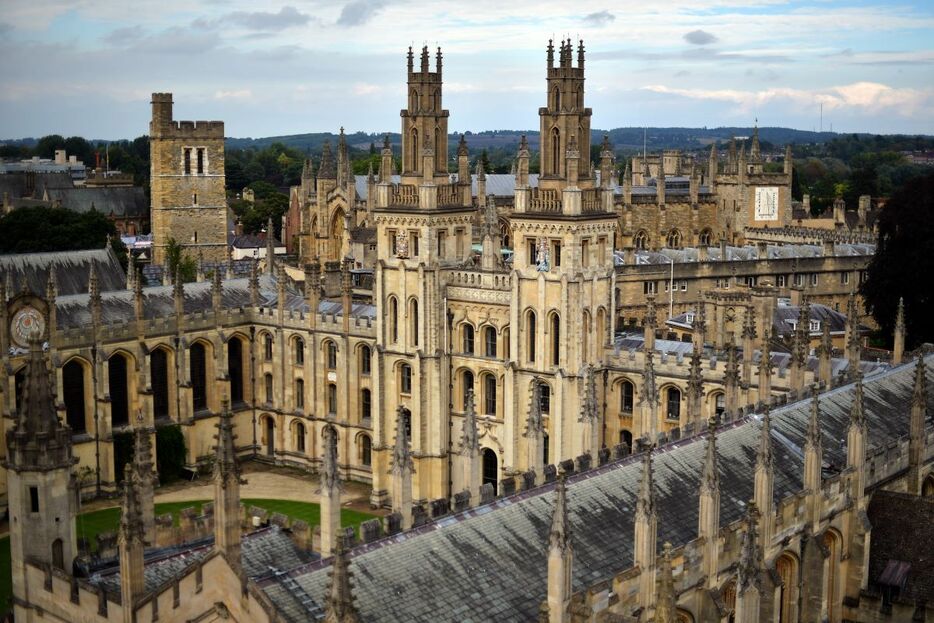 英オックスフォード大学。2016年9月20日撮影（Carl Court/Getty Images）