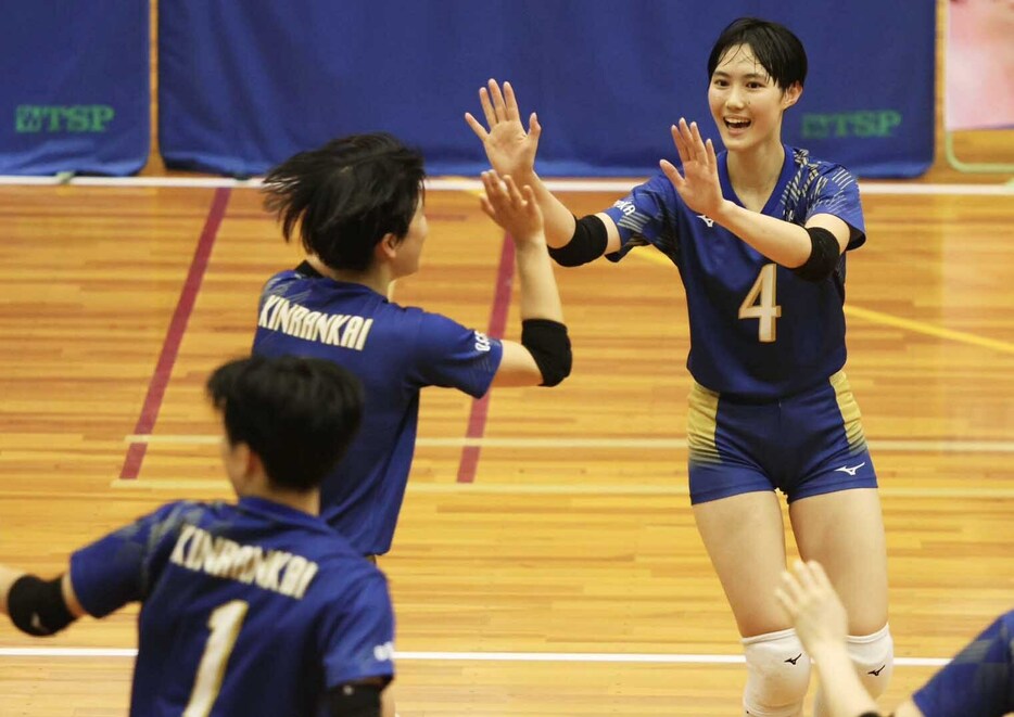 金蘭会の大森咲愛【写真：田中風太（編集部）】