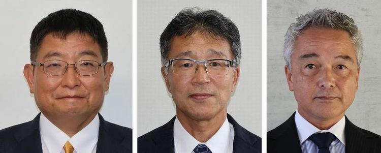 （左から）笹井琢氏、芳岡統氏、木村信秀氏