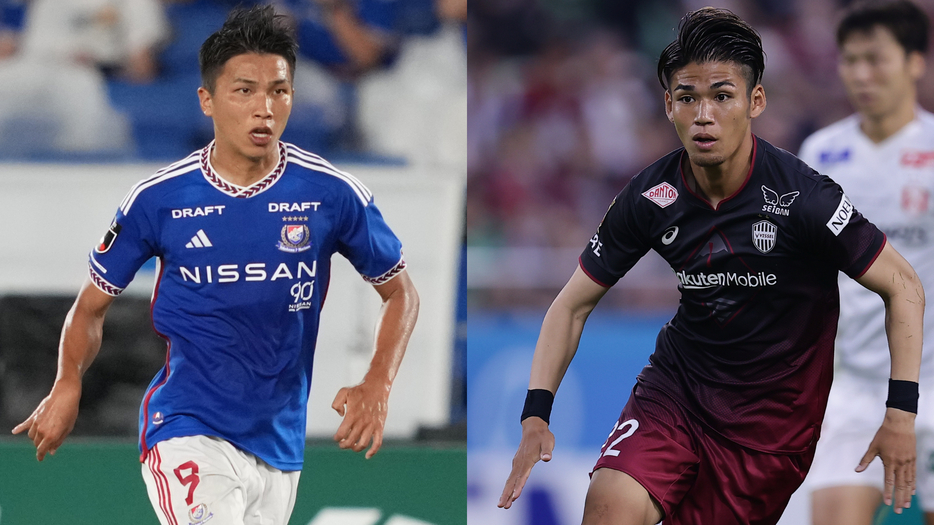 初勝利に導く活躍が期待される西村拓真（左）と佐々木大樹(C)J.LEAGUE