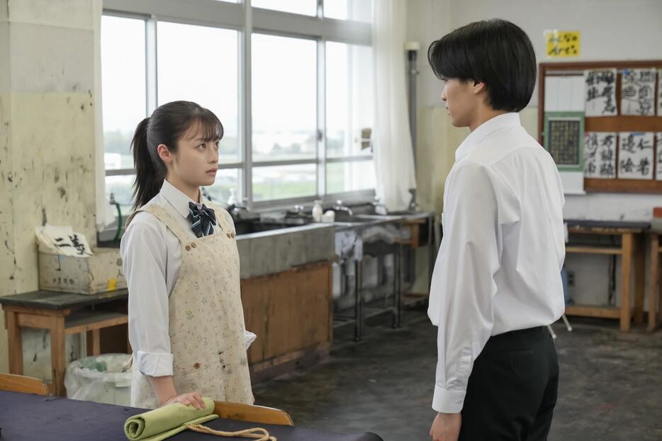 NHK連続テレビ小説「おむすび」第13回の一場面 （C）NHK