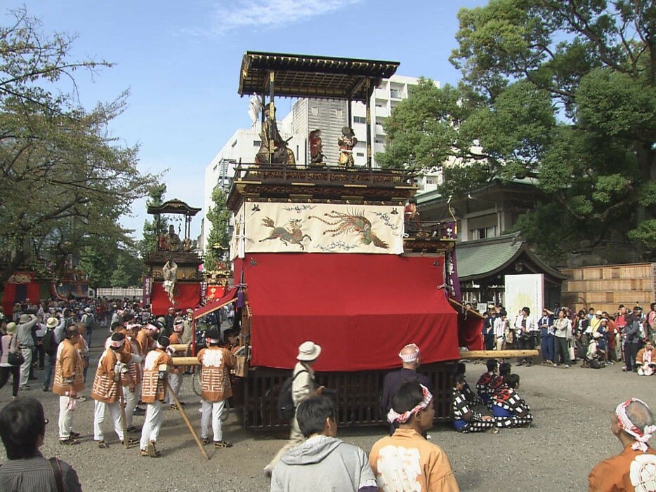 名古屋まつりで予定されていた「本町通山車揃」は中止が決まった