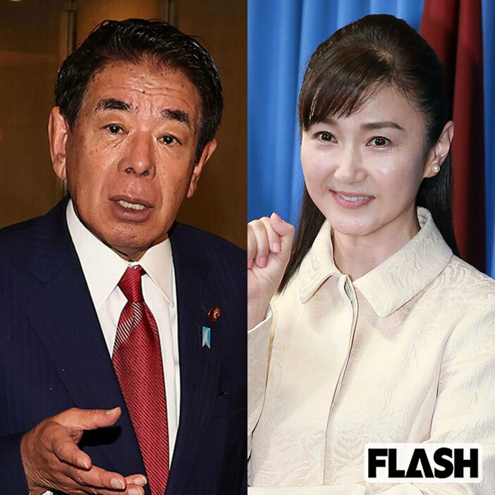 下村博文元文科省（左）と生稲晃子参院議員