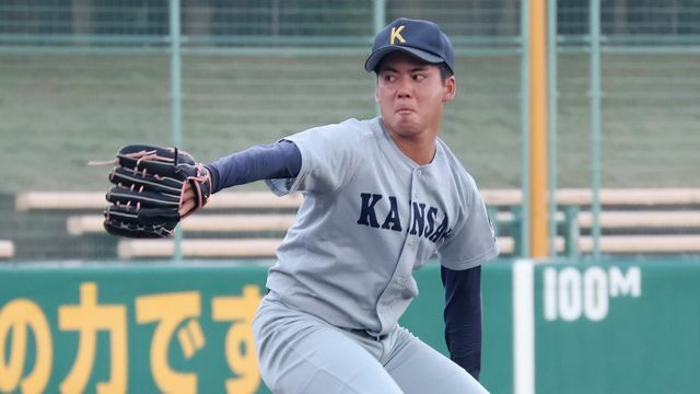 金丸夢斗投手は中日がドラフト1位指名交渉権獲得（写真:時事）