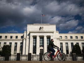 The Marriner S. Eccles Federal Reserve building in Washington, DC. Photographer: Al Drago/Bloomberg