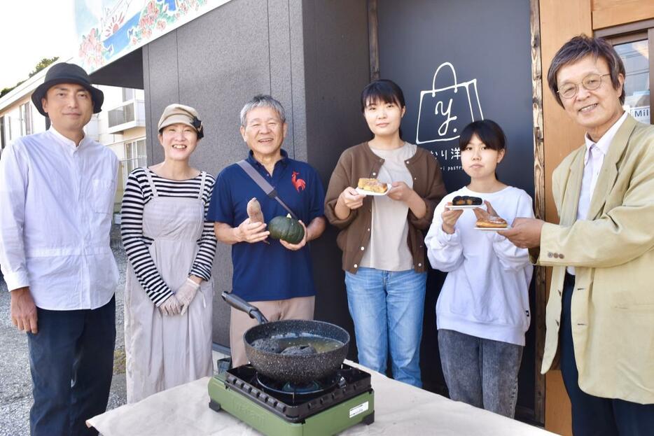 別府短大と湯けむり洋菓子店がコラボで「大分マラサダ」開発