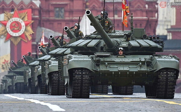 ロシア軍のT-72戦車（画像：ロシア国防省）。