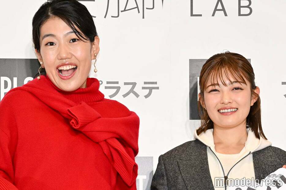 メディア向け発表・内覧会に出席した横澤夏子、井上咲楽