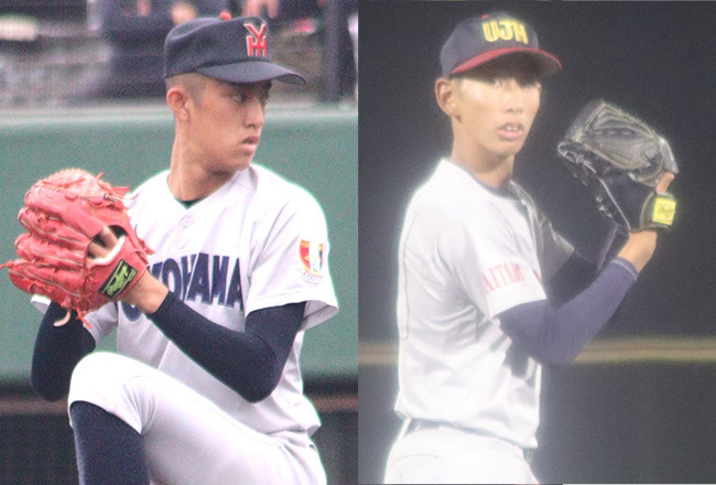 織田翔希（横浜）、石戸颯汰（浦和実）