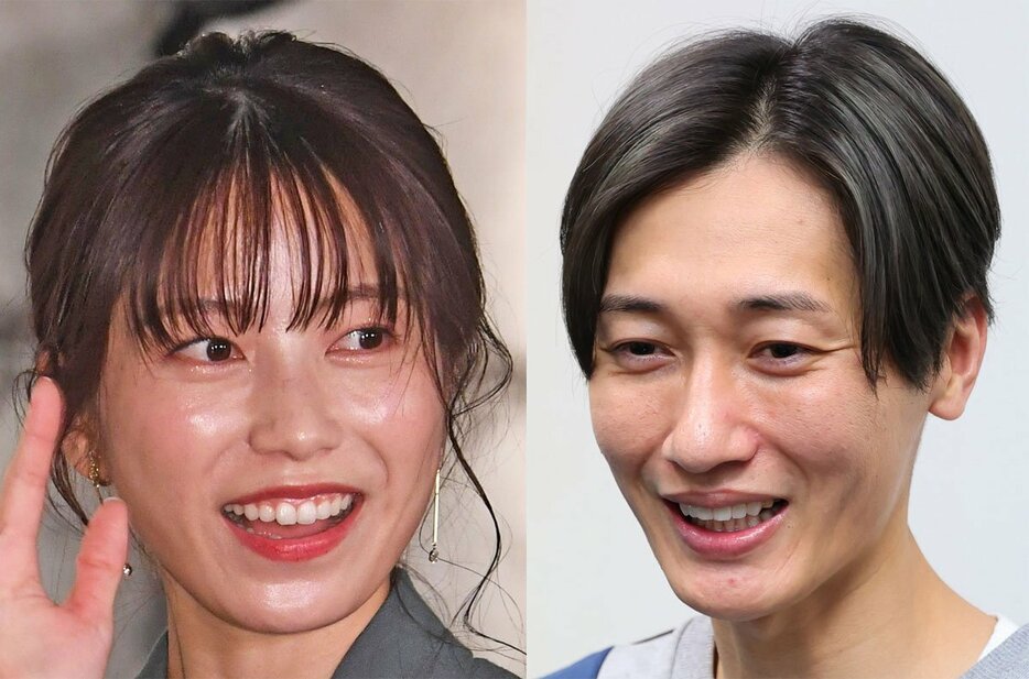 横山由依と後上翔太