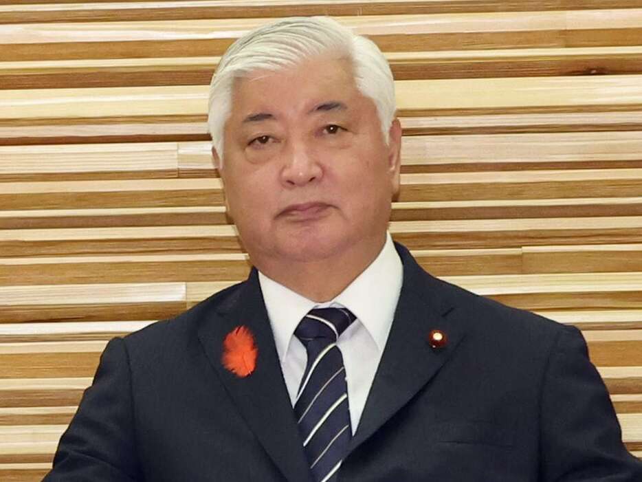 中谷元・防衛相（春名中撮影）