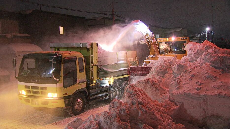 今シーズン雪多め？ 排雪時期は前倒しに