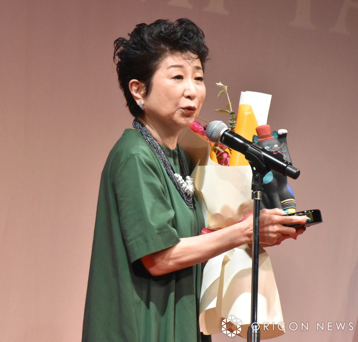 『キネコ国際映画祭』で名誉賞を受賞した田中真弓（C）ORICON NewS inc.