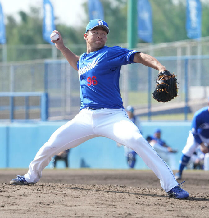 中日加藤竜馬（2024年2月撮影）