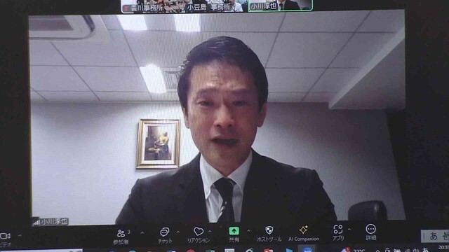 立憲民主党・前職／小川 淳也さん（53）　27日