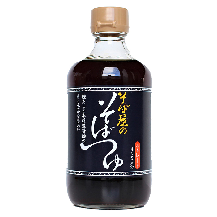 そば屋のそばつゆ 400ml 350円（標準小売価格）