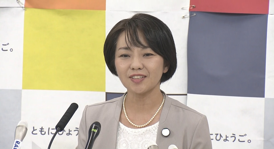 前尼崎市長の稲村和美（51）さん