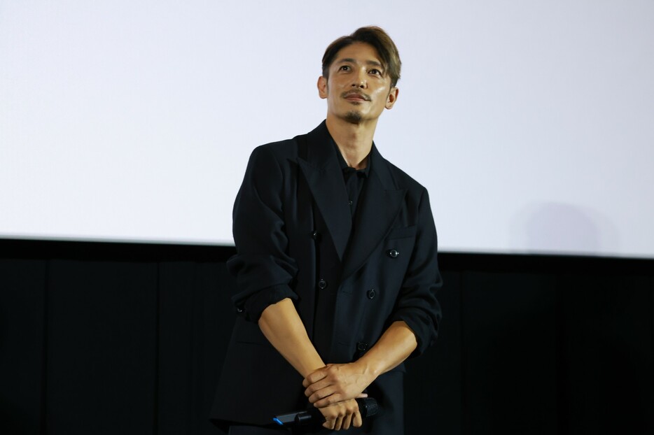 ドラマ「ゴールデンカムイ」北海道試写に登壇した玉木宏 - (C)野田サトル／集英社　(C)2024 WOWOW