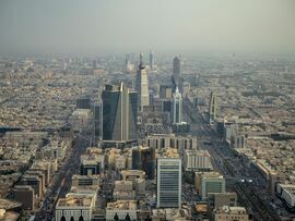 The city skyline in Riyadh. Photographer: Justin Setterfield/Getty Images Europe