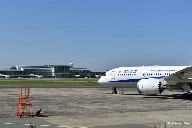 オンライン説明会を開くANA福岡空港＝PHOTO: Tadayuki YOSHIKAWA/Aviation Wire