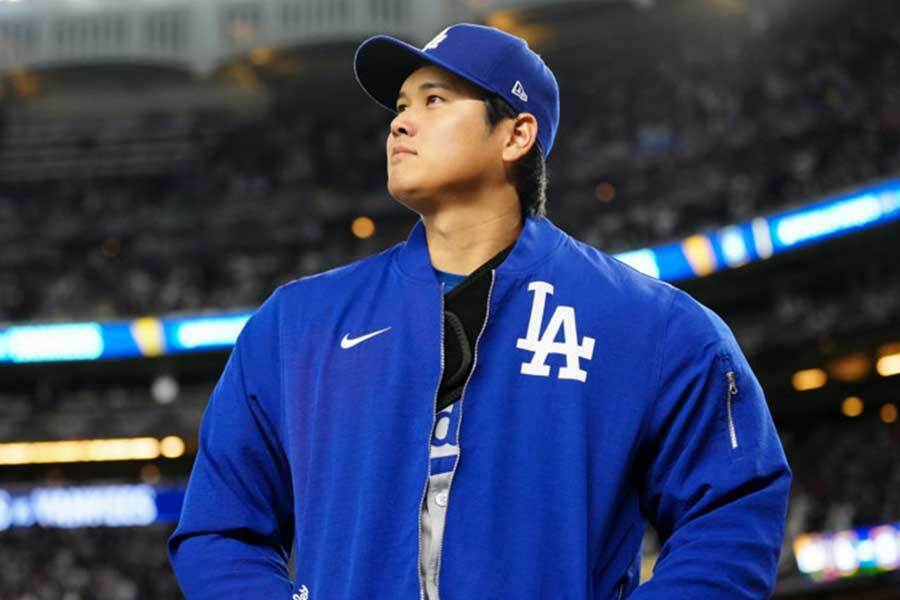 ヤンキース戦に出場したドジャース・大谷翔平【写真：Getty Images】