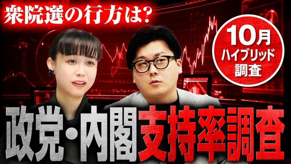 2024年10月最新意識調査！石破内閣発足後初の政党支持率＆内閣支持率を発表！選挙ドットコムちゃんねるまとめ