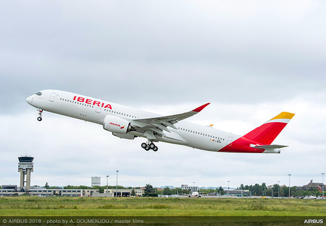 成田へ再就航したイベリア航空（資料写真）＝PHOTO: A. Doumenjou, master films/Airbus