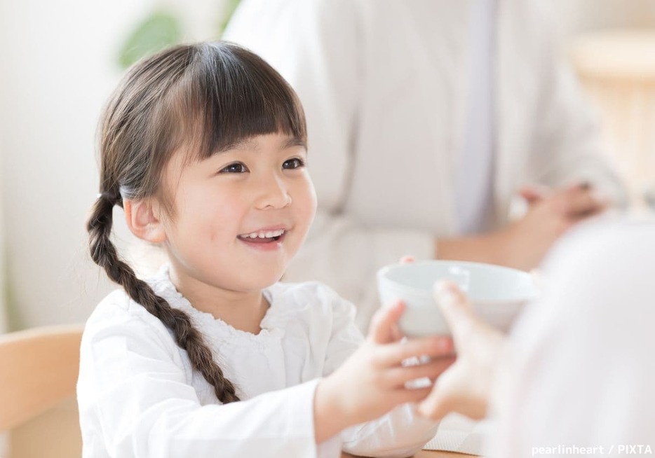 食事の準備を手伝ってもらいましょう