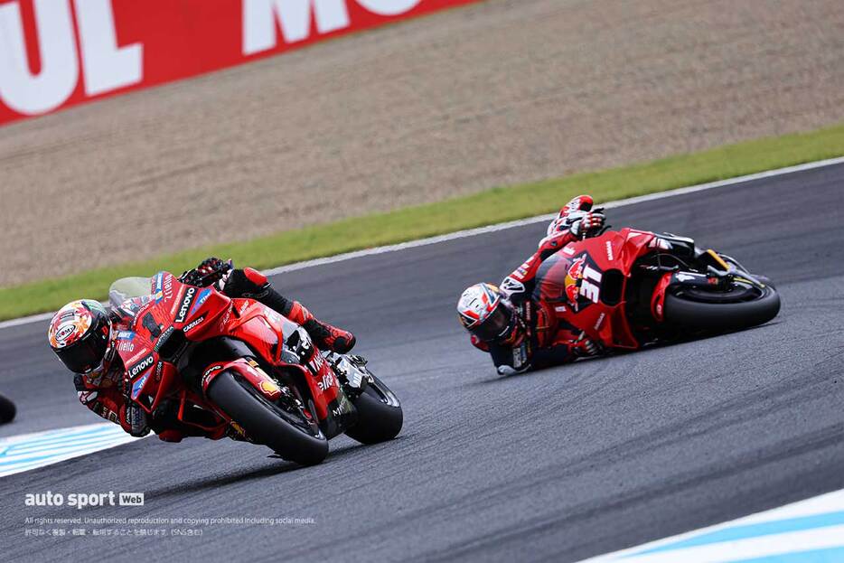 転倒を喫したペドロ・アコスタ（レッドブルGASGASテック3）／2024MotoGP第16戦日本GP 決勝