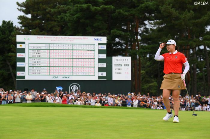 今季7勝目、日本タイトル2冠を獲得した竹田麗央が26位に浮上