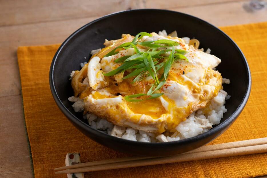 豆腐のとろーり親子丼