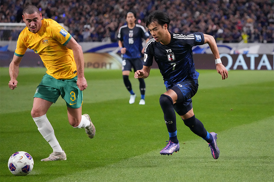 サッカー日本代表・三笘薫 PHOTO:Getty Images