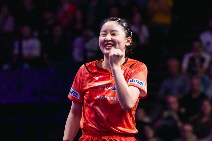 張本美和 PHOTO：World Table Tennis