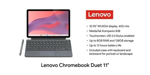 Lenovo Chromebook Duet 11"